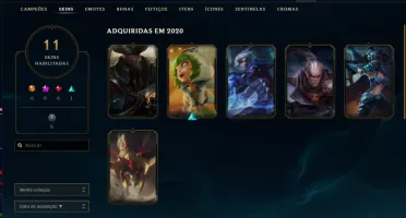 Conta Diamante 1 | 52 campeões | 11 skins