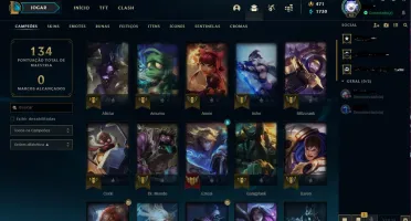 Conta Diamante 1 | 52 campeões | 11 skins