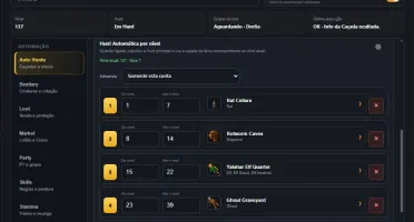 Huntera Bot AutoHunt + Multitelas com Proxy