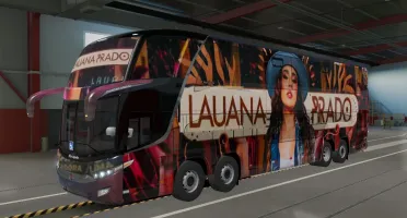 Skin plotagem cantora luana prado g7 da modshop ets2 1.53