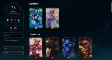 Conta full acesso com 71 skins