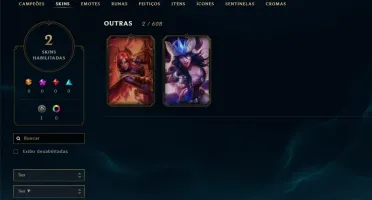 conta lol level 30 unranked