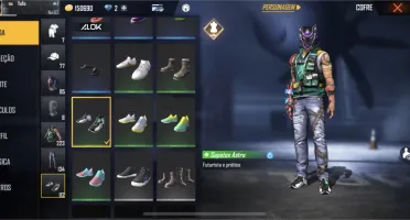 CONTA DE FREE FIRE ANTIGA