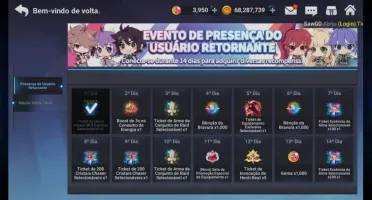 Conta Grande Chase SKIN Praia Veigas