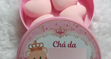 Mini Coração Rosa - Kit 10 Lembrancinhas