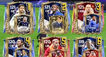 Grandes Estrelas no FIFA Mobile, jogadores Lendários