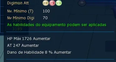 Conta LADMO com OmegamonX full yolei +10 mid-endgame.