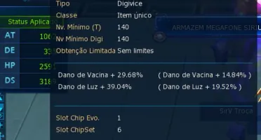 Conta LADMO com OmegamonX full yolei +10 mid-endgame.