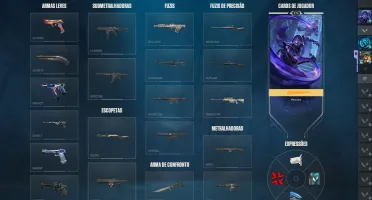 Conta Valorant — 20+ Skins | Lvl 276 | Ascendente 2