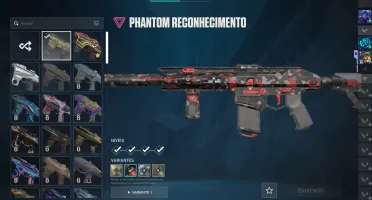 Conta Valorant — 20+ Skins | Lvl 276 | Ascendente 2