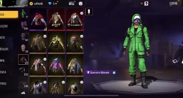 Conta Freefire Lvl 74 +16K Likes (Angelical Azul E Vermelha)