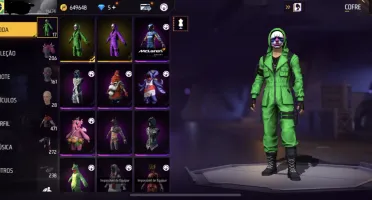Conta Freefire Lvl 74 +16K Likes (Angelical Azul E Vermelha)