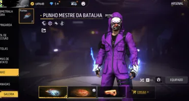 Conta Freefire Lvl 74 +16K Likes (Angelical Azul E Vermelha)