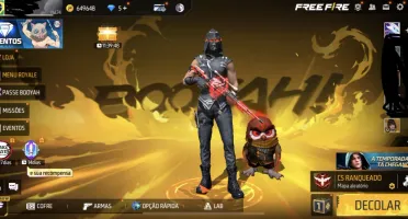 Conta Freefire Lvl 74 +16K Likes (Angelical Azul E Vermelha)