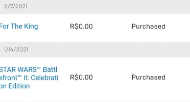 Conta Epic Games com 31 Jogos.