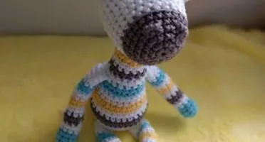 Amigurumi Girafinha Listrada