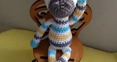 Amigurumi Girafinha Listrada