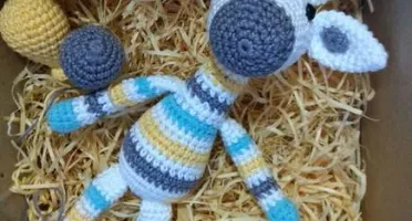 Amigurumi Girafinha Listrada
