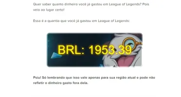 CONTA LOL COM 168 SKINS + TODOS OS CHAMPS| R$1953.39 GASTOS