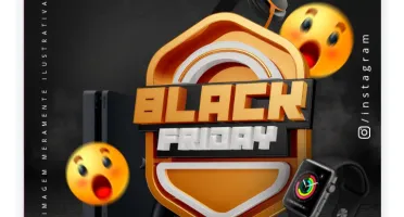 Black Friday dos Templates Editáveis no Canva!