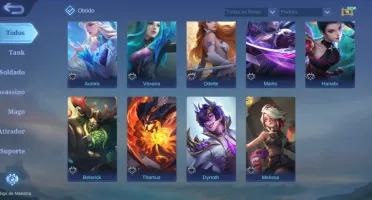 Conta mobile legend full acesso categoria epico 19,90