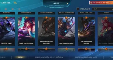 Conta challenger ex monarca, 118 skins.