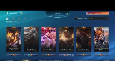 Conta challenger ex monarca, 118 skins.