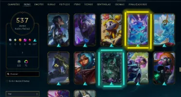 Conta 100% Segura De Lol Conta Valiosa LV 680| 537 SKINS