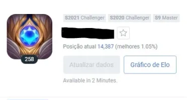 CONTA  QUENTE DE LOL MUITA SKIN