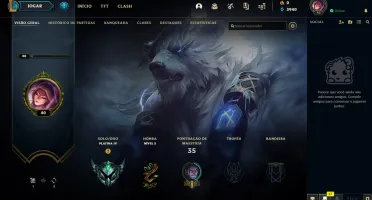 Conta Smurf Platina 4 - Sem e-mail verificado