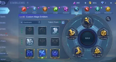 Conta perfeita mobile legends