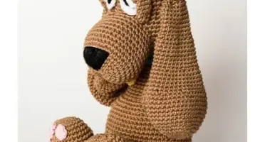 Cachorro em Amigurumi