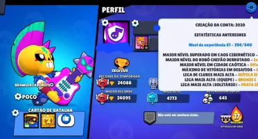 Conta Brawl Intermediária
