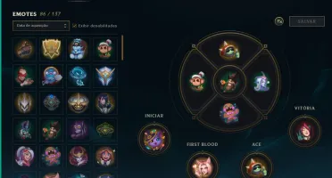 LVL 69, 389 SKINS, SKINS DO TFT E 73K DE RP PARA GASTAR!