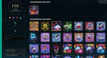 LVL 69, 389 SKINS, SKINS DO TFT E 73K DE RP PARA GASTAR!