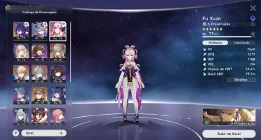Honkai star rail -- conta seele, fu xuan, loba+bis
