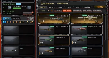 Conta CrossFire 4 VIPS/47 M.N/Barrett Vitoriosa+Pá Vitoriosa
