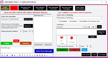 Instabot Pro - Última Versão - Lic. Anual