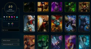 [Entrega Automática] Lol Ferro, 49 Skins, Skin Mítica, à mão