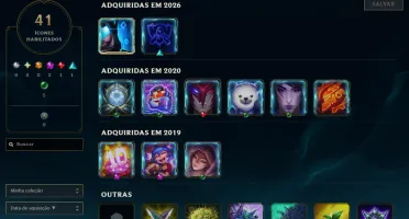 [Entrega Automática] Lol Ferro, 49 Skins, Skin Mítica, à mão