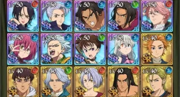 Conta Devem Deadly Sins Grande Cross - JP