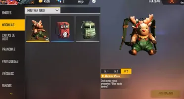 Conta de FREE FIRE gemada