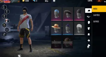 Conta de FREE FIRE gemada
