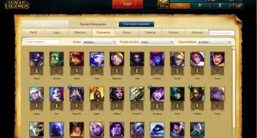 CONTA UNRANKED / BORDA GOLD 2 / 29 CAMPEOES / 17 SKINS