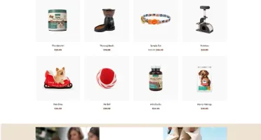 Pater Tema Responsivo Shopify 2.0 PetShop Ração Site WP
