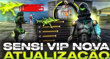 Free Fire - SENSI ATUALIZADO 2025! (DPI + Botão de Atirar)