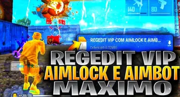 AIMBOT FREE FIRE MOBILE E EMULADOR 100% HS (VITALÍCIO)