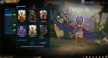 CONTA SMITE COM THANATOS ARCONTE + LIMITADAS E EXCLUSIVAS