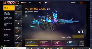 Conta de Free Fire com 2 angelicais e kobra