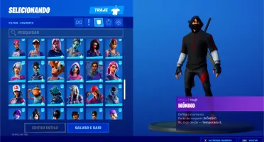 Fortnite Cavaleiro Negro - Ikonik - Muitas Skins